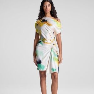 A.L.C. Poppy Satin Mini Dress